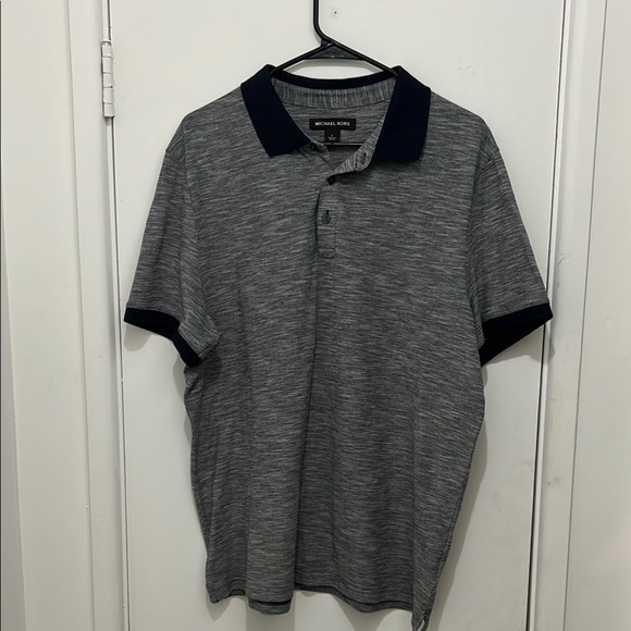Michael Kors Gray Polo Shirt for Men - Picture 1 of 3